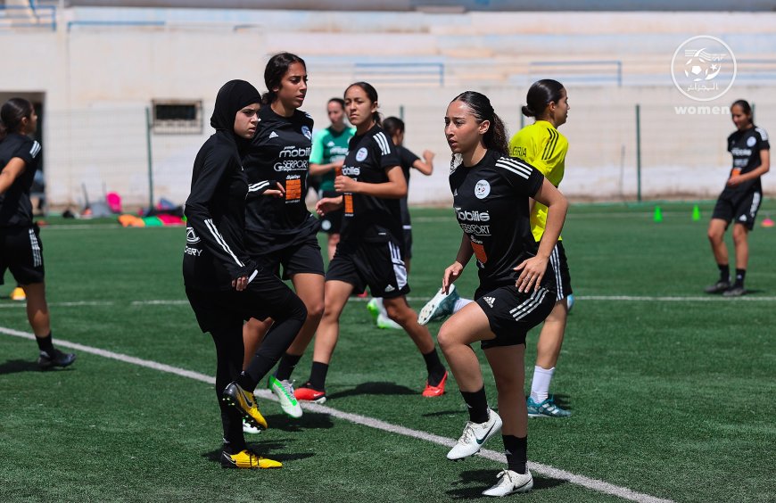 ÉLIMINATOIRES MONDIAL U17 FÉMININ : ENTRAINEMENT MATINAL POUR LES VERTES