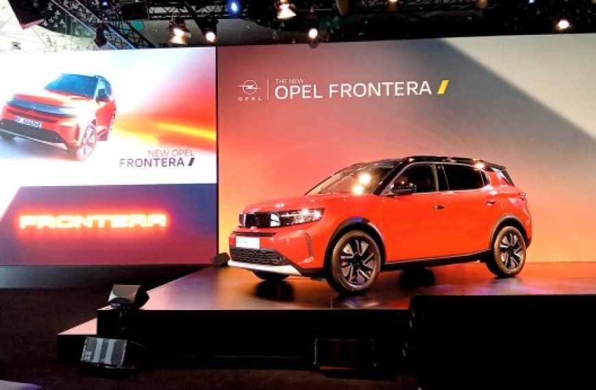 Il a été lancé hier en première mondiale : L’Opel Frontera se dévoile au monde