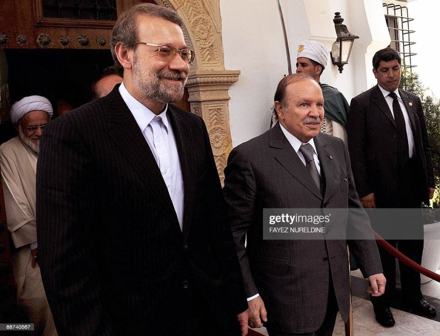 Ali Larijani reçu par Abdelaziz Bouteflika