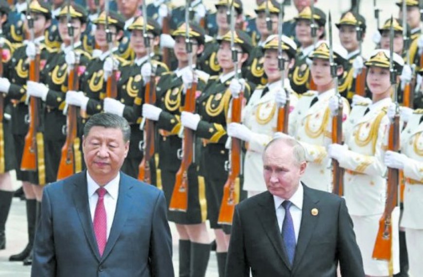 Visite du président russe Vladimir Poutine en Chine : Le commerce et le conflit ukrainien à l’ordre du jour