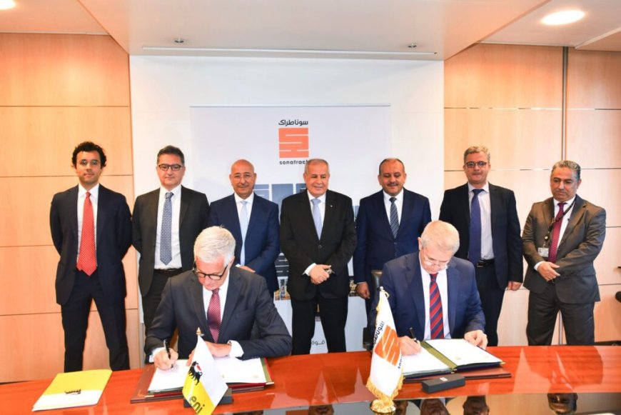 Sonatrach et Eni signent un nouveau protocole d’accord