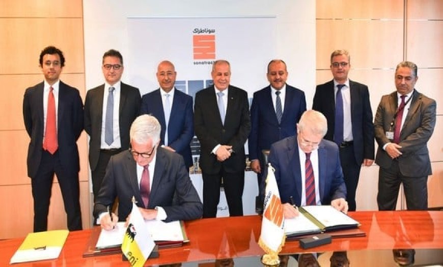 Signature d’un protocole d’accord entre Sonatrach et l’italien ENI dans la recherche et exploitation