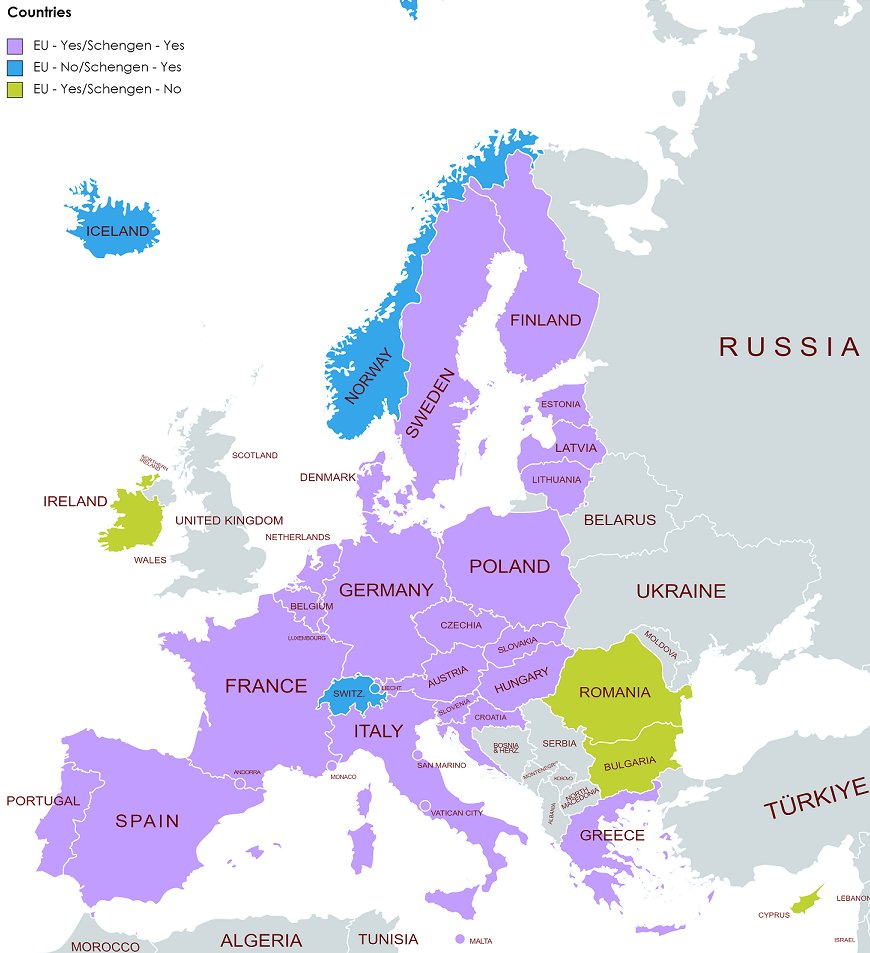 La France parmi les pays les plus stricts en matière de visas Schengen pour les Algériens