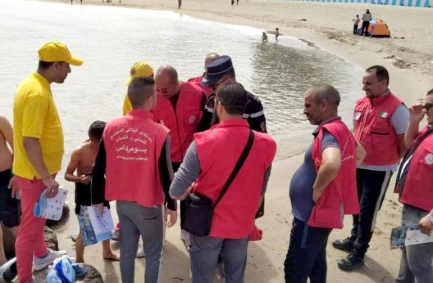 Boumerdès : Sensibilisation contre la baignade en dehors de la saison estivale