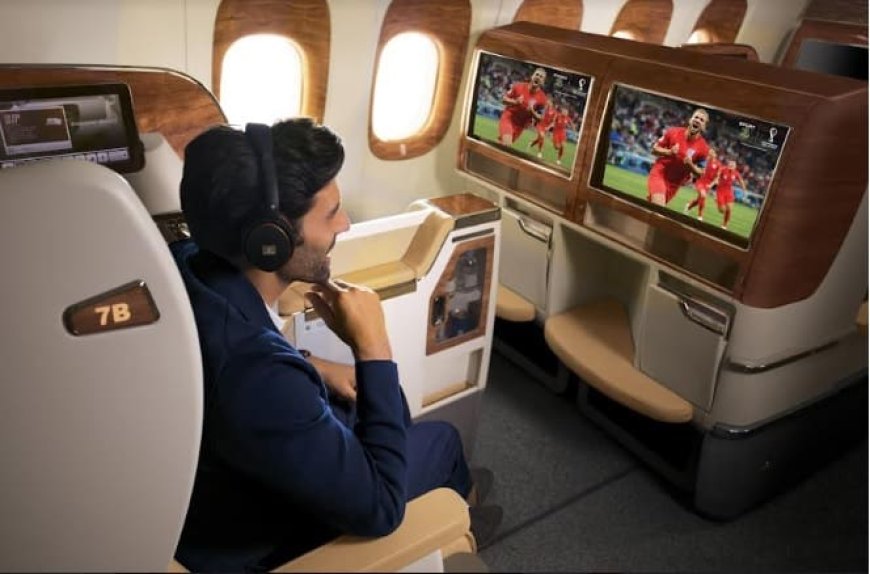 Coupe du monde 2022 : Emirates diffuse les matchs du mondial en direct à bord de ses avions