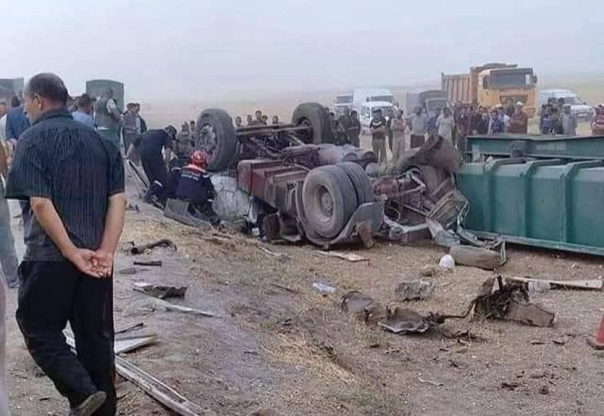 Sétif : un accident de la route provoque un véritable carnage