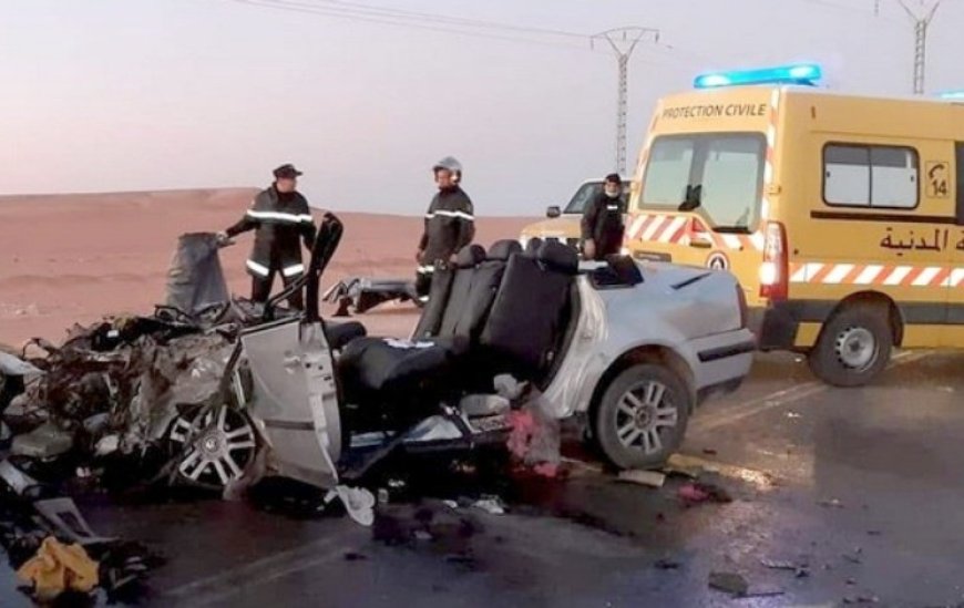 Accidents de la route: 38 morts et plus de 1623 blessés en une semaine