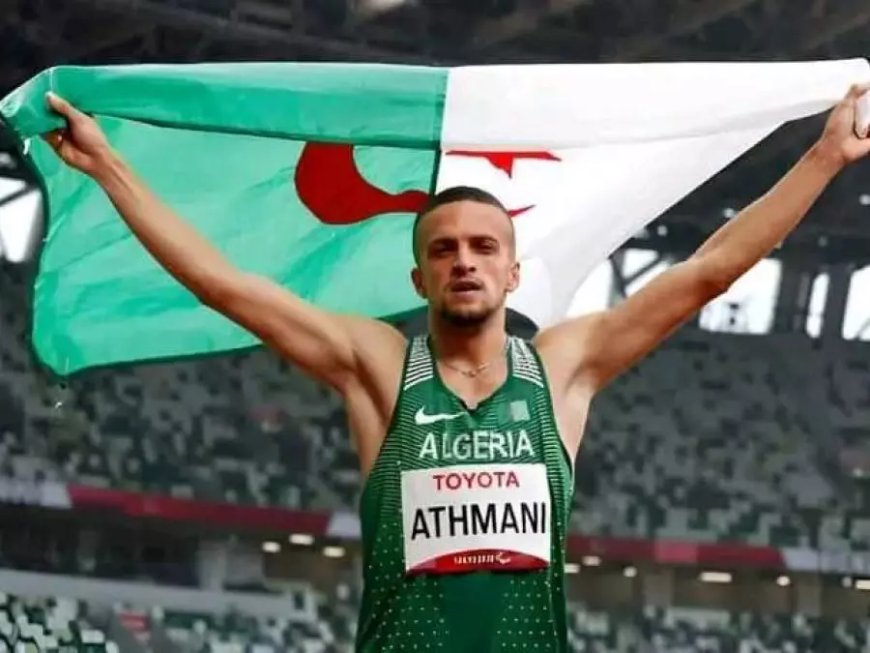 Le sprinteur Athmani Skander Djamil champion du monde du 100m (T13)