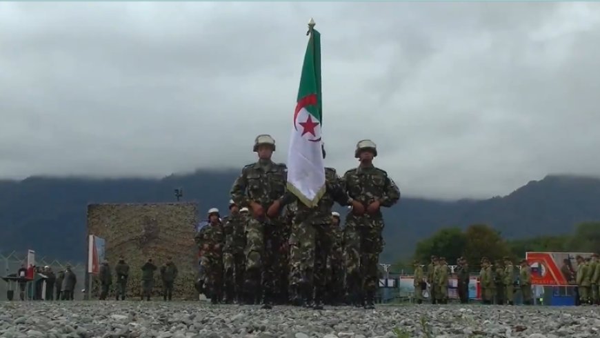 5000 pièces militaires sont utilisées. L’Algérie participe aux manœuvres russo-chinoises