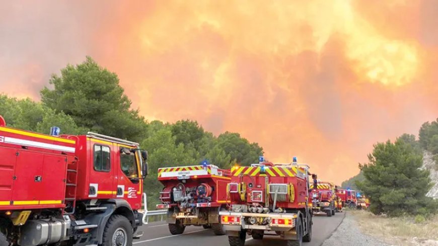 Feu de forêt: le nord d’Algérie Brule !!!