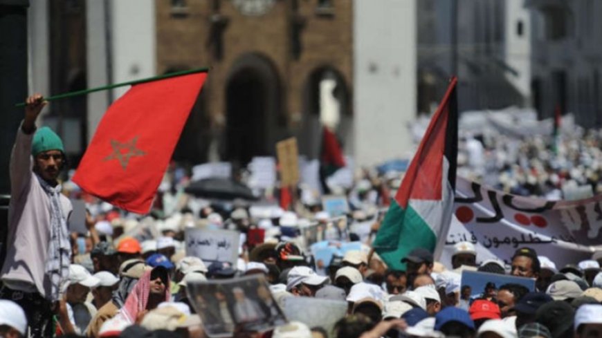 Avec le slogan « la normalisation avec Israël est une trahison »… Des manifestations contre la politique du roi du Maroc