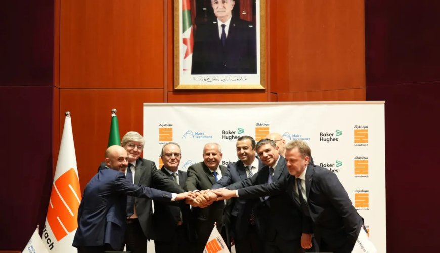 Sonatrach sigue un contrat pour la réalisation du plus grand gisement de gaz naturel en Afrique