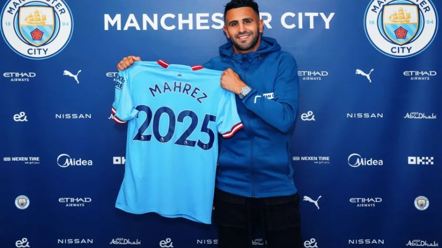 Officiellement.. Riyad Mahrez décide de son avenir avec Manchester City