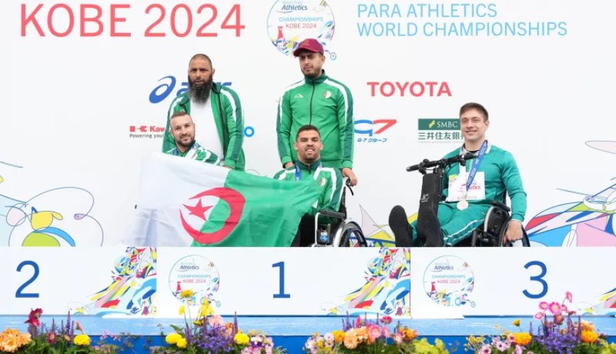 Elle clôt les 11es Mondiaux Para-athlétisme (Kobe-Japon) avec de l’argent : L’Algérie termine à la 9e place 