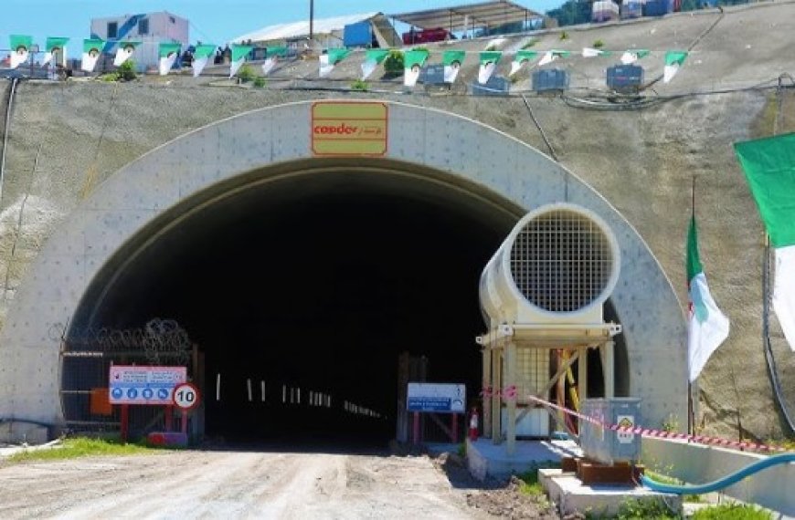 Tunnel de Djebel Ouahch : Le revêtement de la route entamé récemment