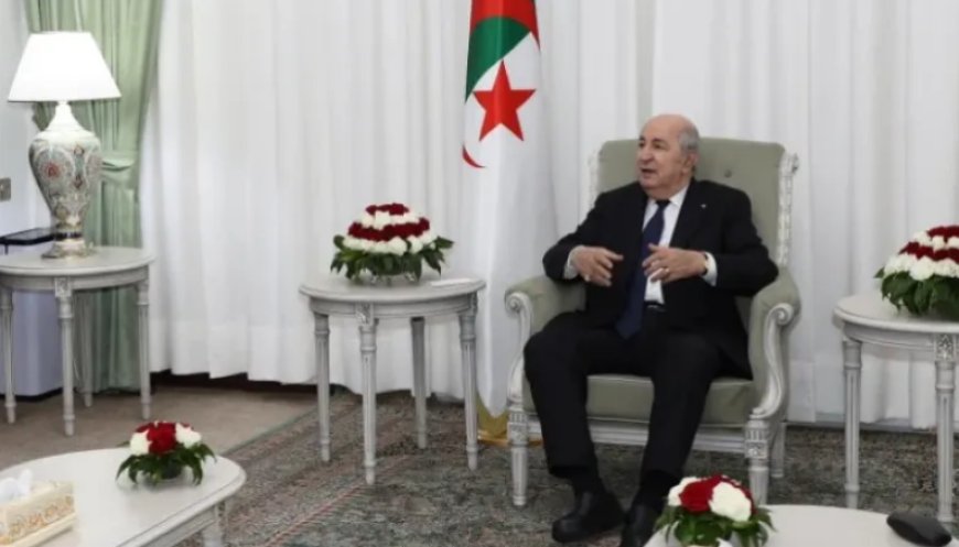 Le président Tebboune reçoit le Premier ministre de la République de Slovénie