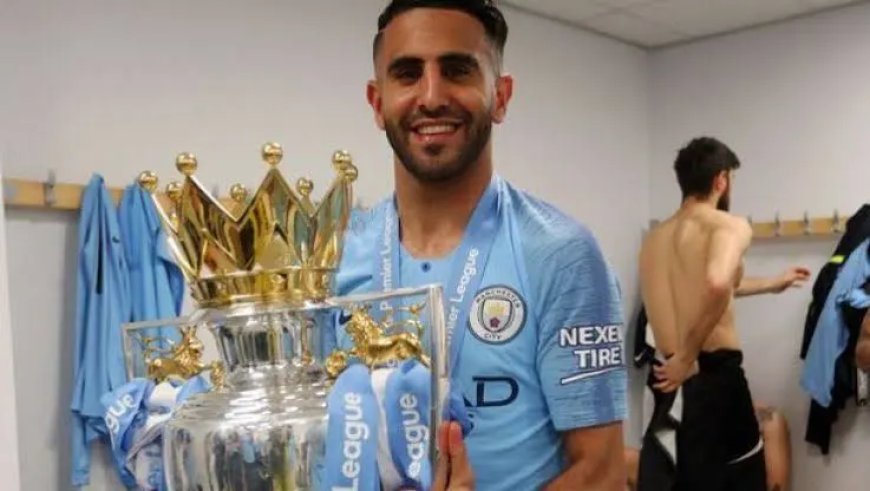 Football: Mahrez remporte la Premier League avec Manchester City