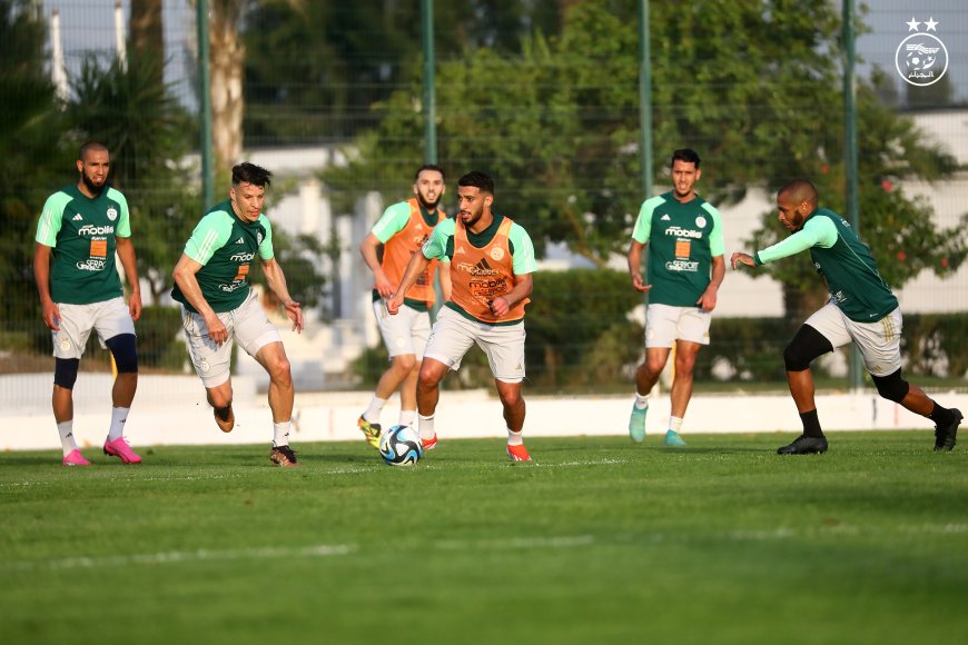 EN : Premier entraînement des Verts à Sidi Moussa