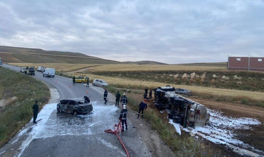 Constantine : six personnes décédées dans un accident de la route