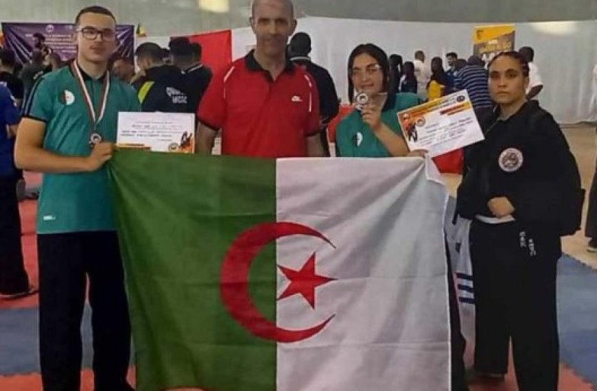 Championnat d’Afrique des clubs de Qwan Ki Do à Dakar (Sénégal) : Trois jeunes de Ferdjioua (Mila) se distinguent