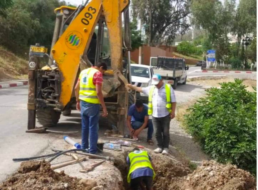 Campagne de réparation des fuites d’eau à Constantine : Plus de 10.000 mètres cubes récupérés