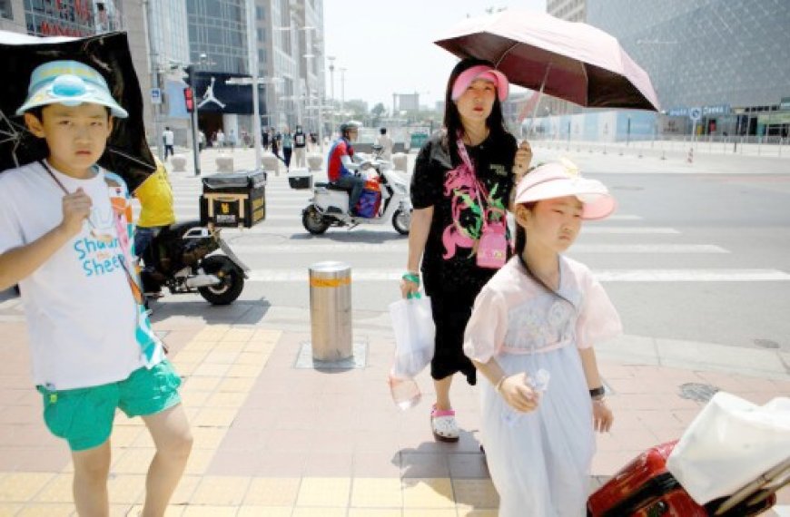 Réchauffement climatique : La canicule écrase le nord de la Chine, 40°C près de Pékin