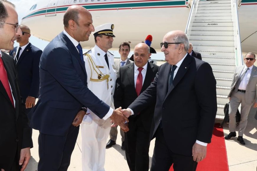 Tebboune de rend en Italie pour participer au G7