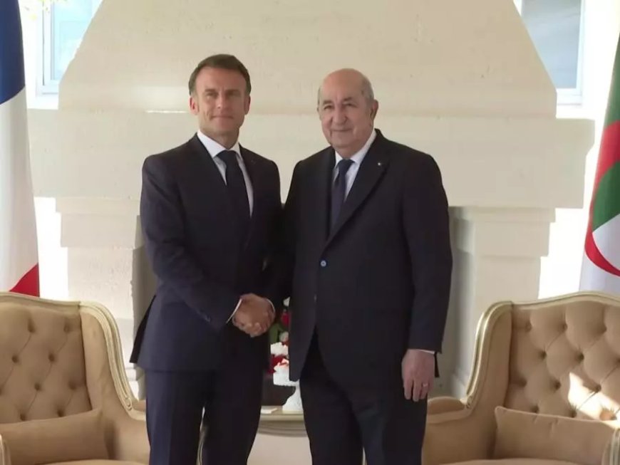 Le président Tebboune reçoit le président français en Italie