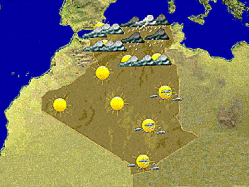 Alerte Météo en Algérie :  vents violents Attendus dans Plusieurs Wilayas