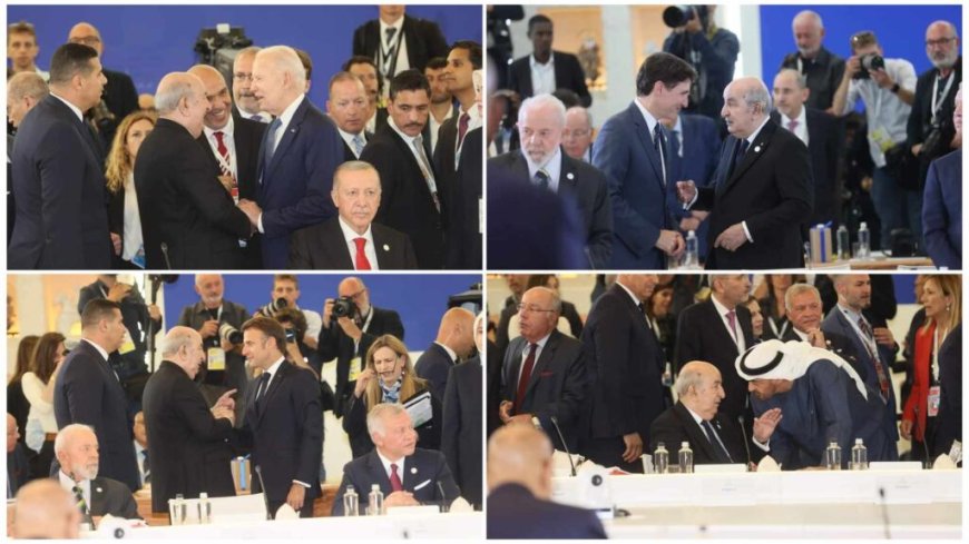 Biden, Macron, Trudeau… Tebboune avec de grands Chefs d’Etat, les images font le buzz