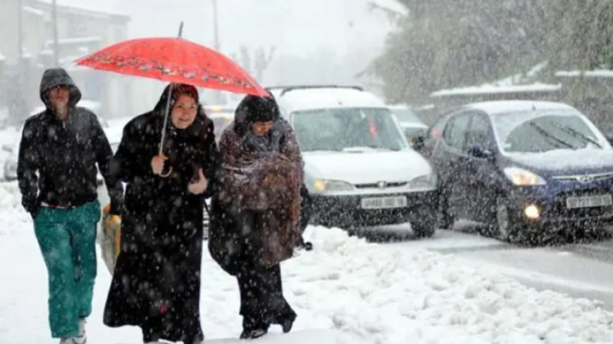 Vague de froid, neige et fortes pluies: la météo en Algérie annonce des conditions difficiles dans plusieurs Wilayas