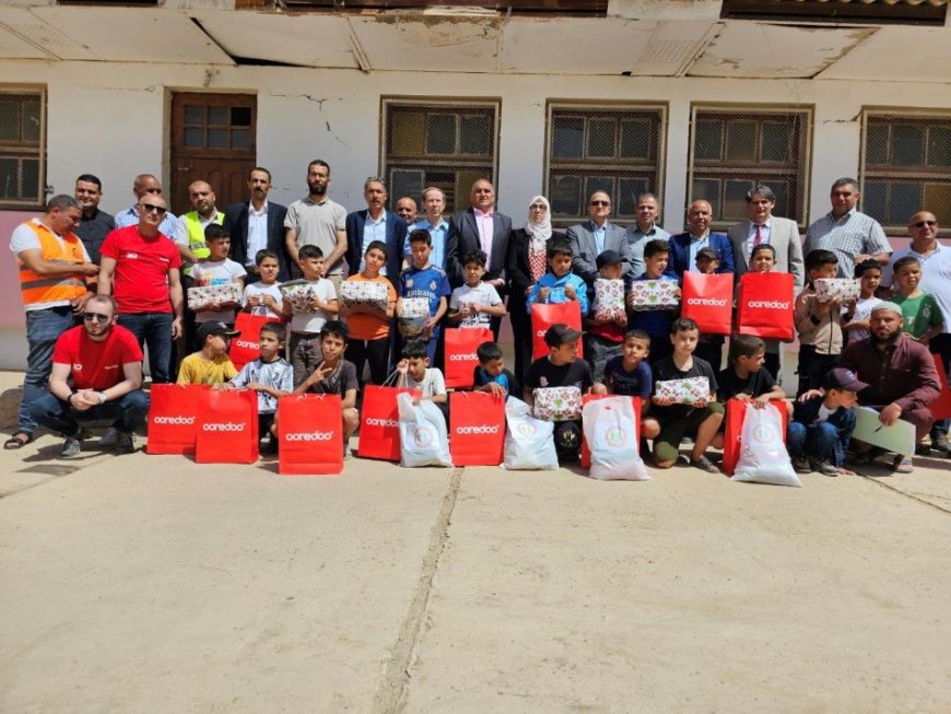 Ooredoo et la FOREM offrent des cadeaux aux enfants de Ain Boucif