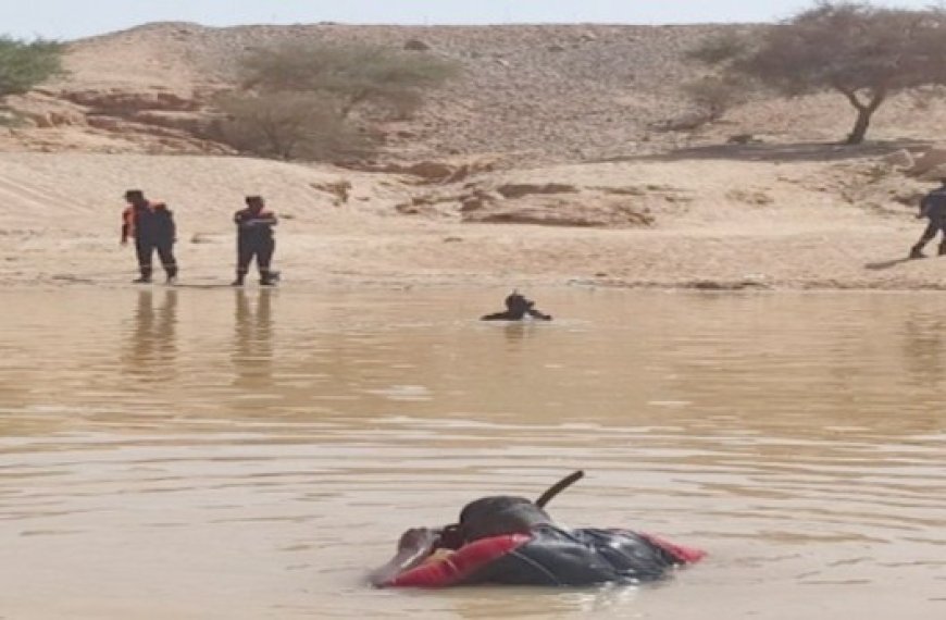 Exercice de simulation d’une noyade dans un plan d’eau à Béchar