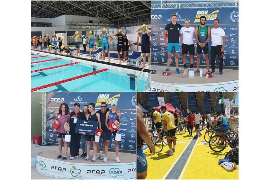 Oussama Hellel Berrouane sur la haute marche du podium