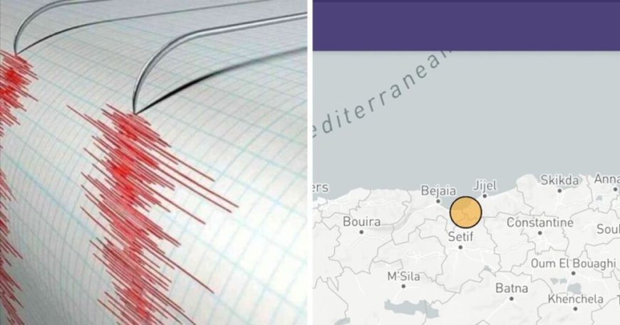 Tremblement de terre en Algérie : Jijel secouée par un séisme de magnitude 4