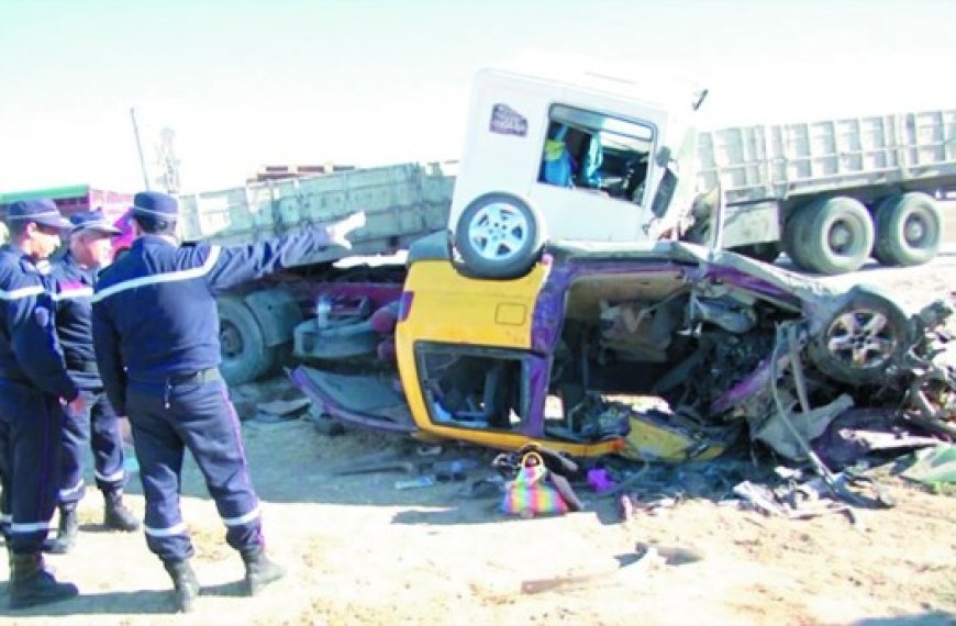 Accidents de la route : Une hausse de 8% pendant la saison estivale