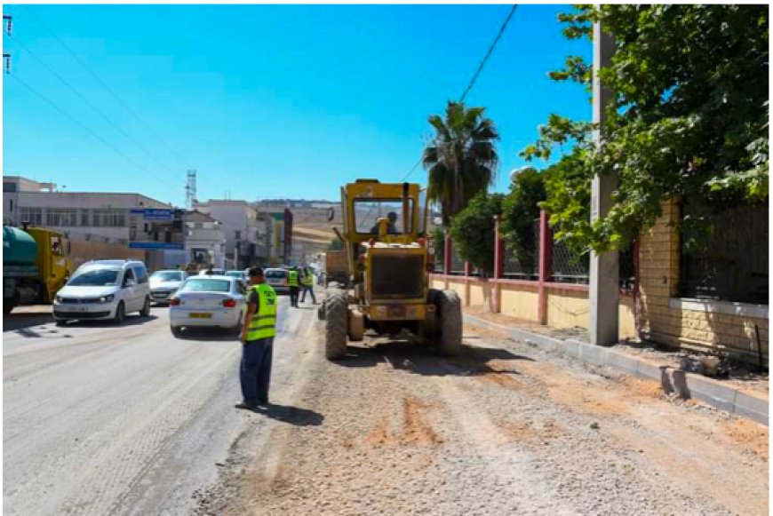 Double voie de la zone industrielle Palma (Constantine) : Le chantier de l’extension passé au crible