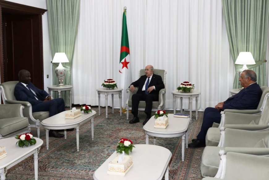 Le président de la République reçoit l’ambassadeur du Sénégal en Algérie