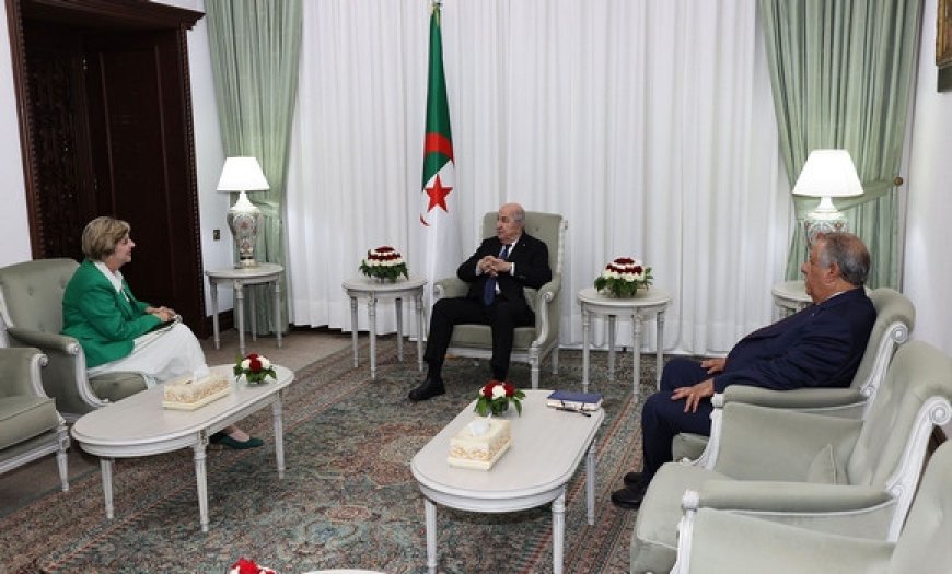 Le président de la République reçoit l’ambassadrice américaine en Algérie