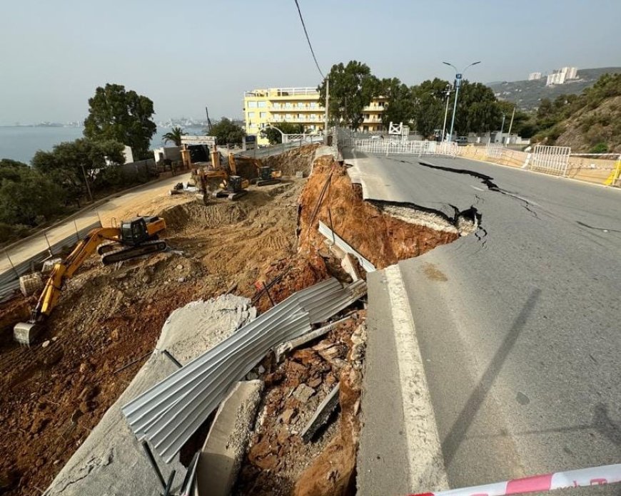 Glissement de terrain à la corniche d’Annaba : ouverture d’une enquête