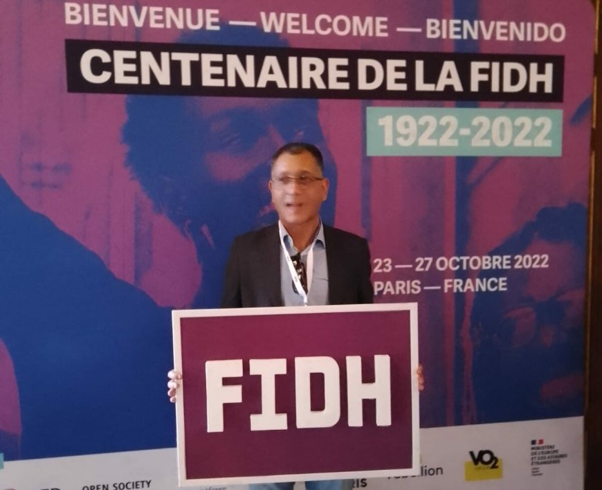 Aissa Rahmoune élu secrétaire général de la FIDH