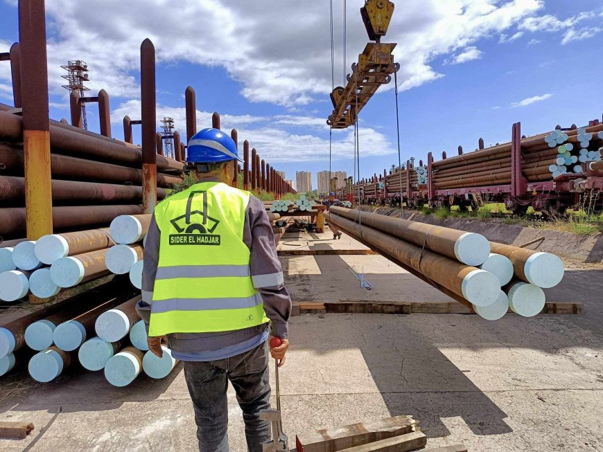Destinés aux champs pétroliers de Touggourt : 684 tubes pipe -ligne livrés à Sonatrach