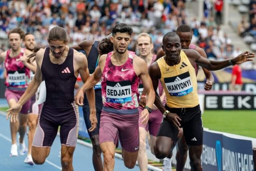 Meeting- Diamond League (800m) : Djamel Sedjati illumine le ciel de Paris !