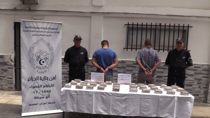 Alger : deux individus arrêtés et près de 15 kg de drogues saisis