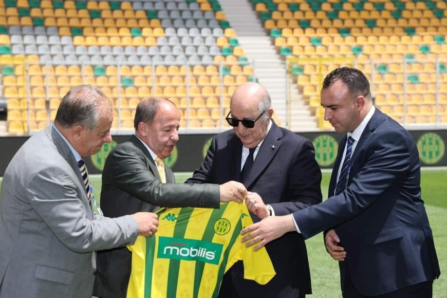 Tizi Ouzou : L'inauguration du Stade Aït Ahmed en images