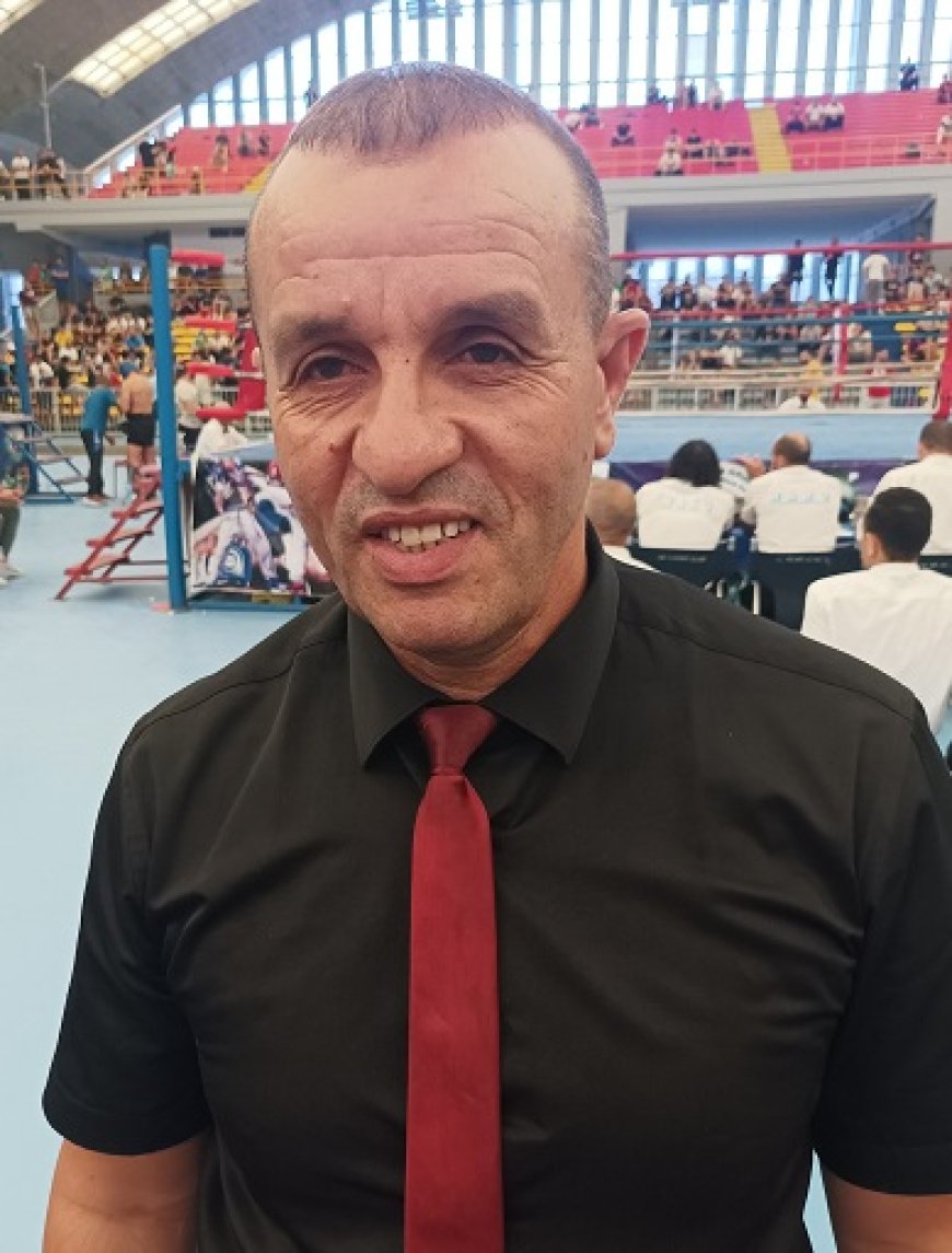 Benbahi Amar (président fédération de kick boxing) :