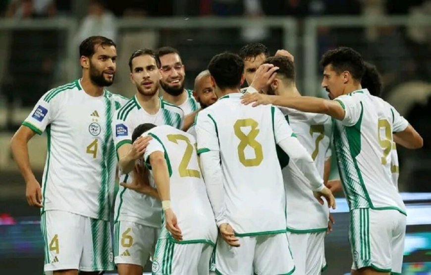 L’équipe d’Algérie recule au classement FIFA