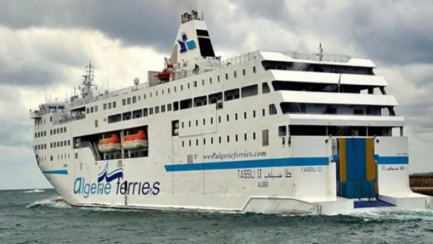 Transport maritime de voyageurs : le ferry Tassili II reprend du service