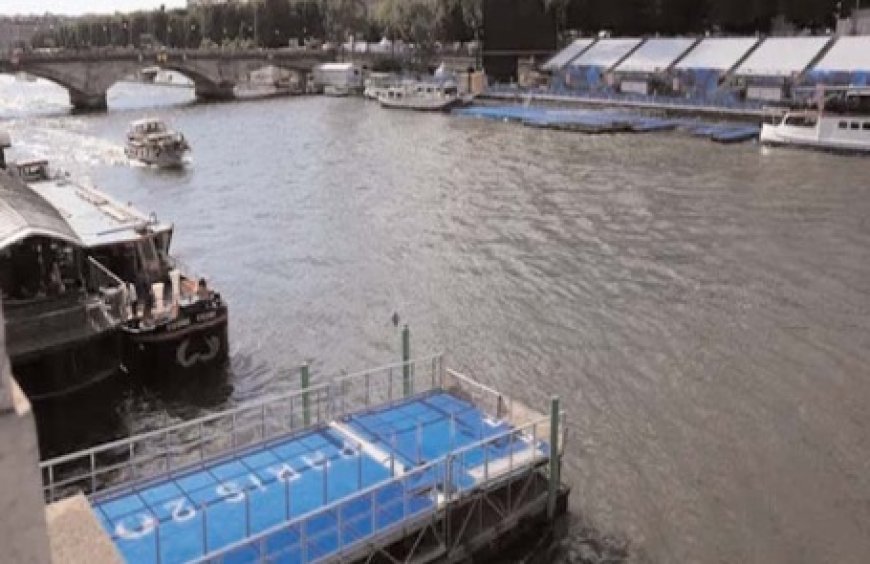 JO-2024/triathlon  Deuxième entraînement dans la Seine  annulé en raison de la pollution de l’eau