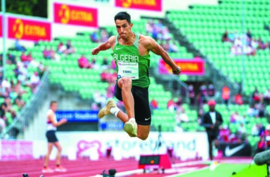 JO-2024 de Paris - Triple saut : Yasser Triki rêve d’une médaille olympique